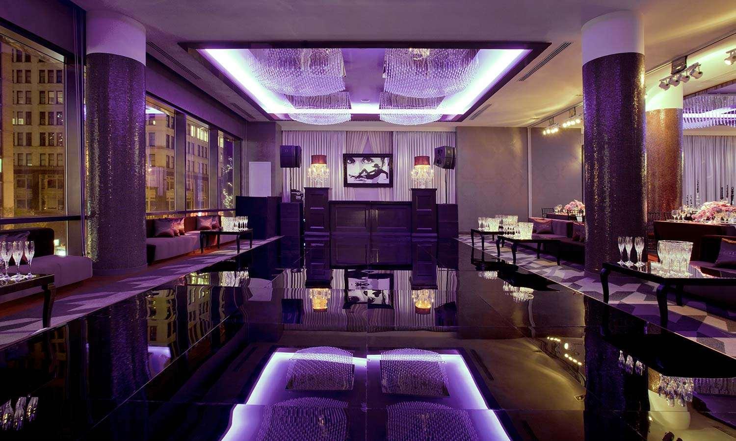 Royalton Park Avenue Nova York Exterior foto The interior of the nightclub