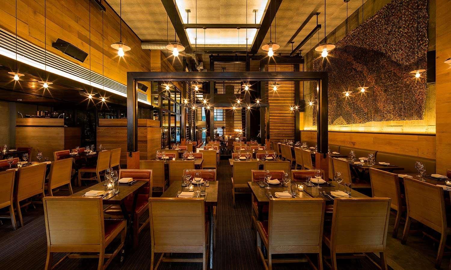 Royalton Park Avenue Nova York Exterior foto Interior of the restaurant