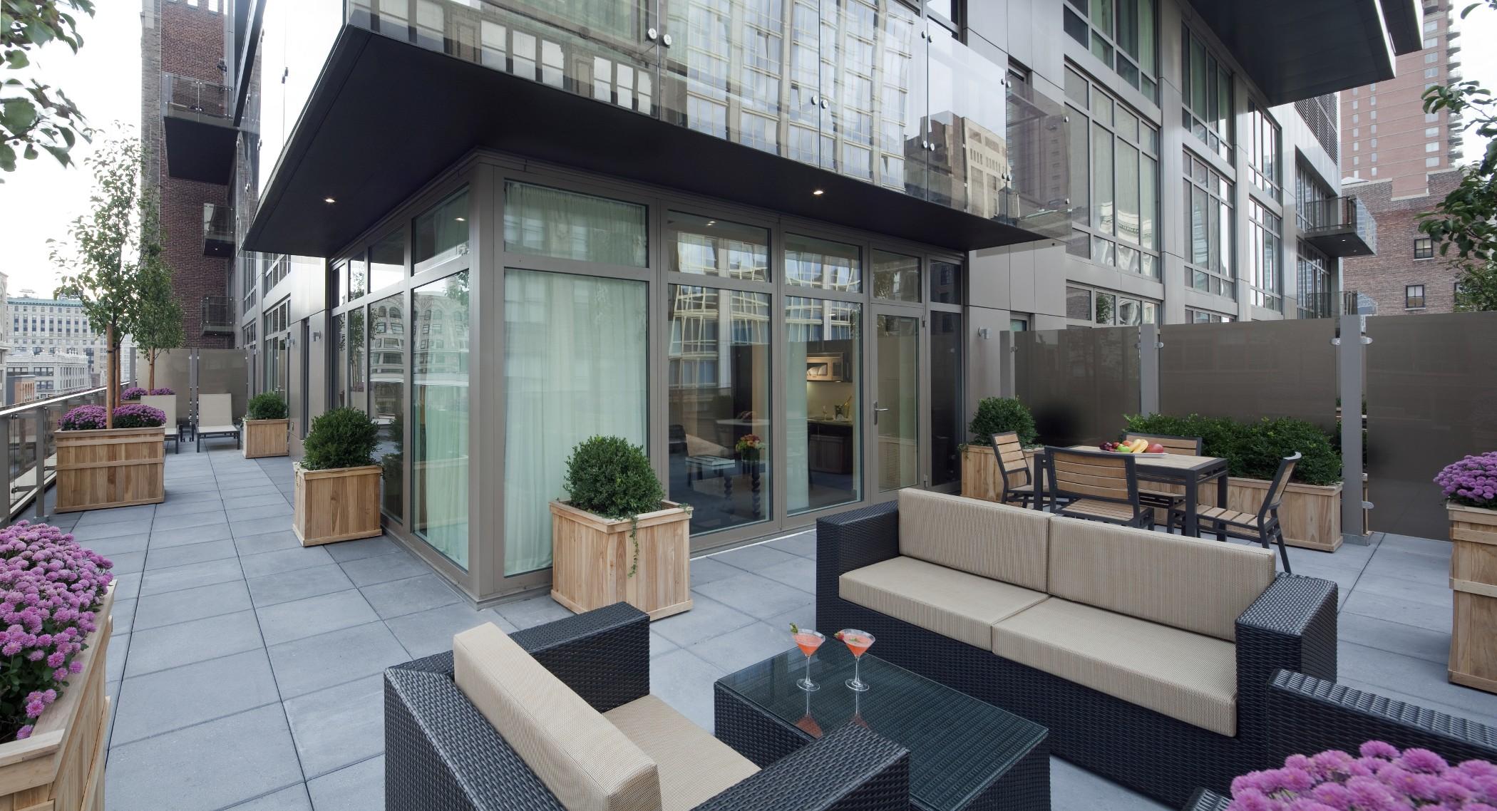 Royalton Park Avenue Nova York Exterior foto The outdoor terrace