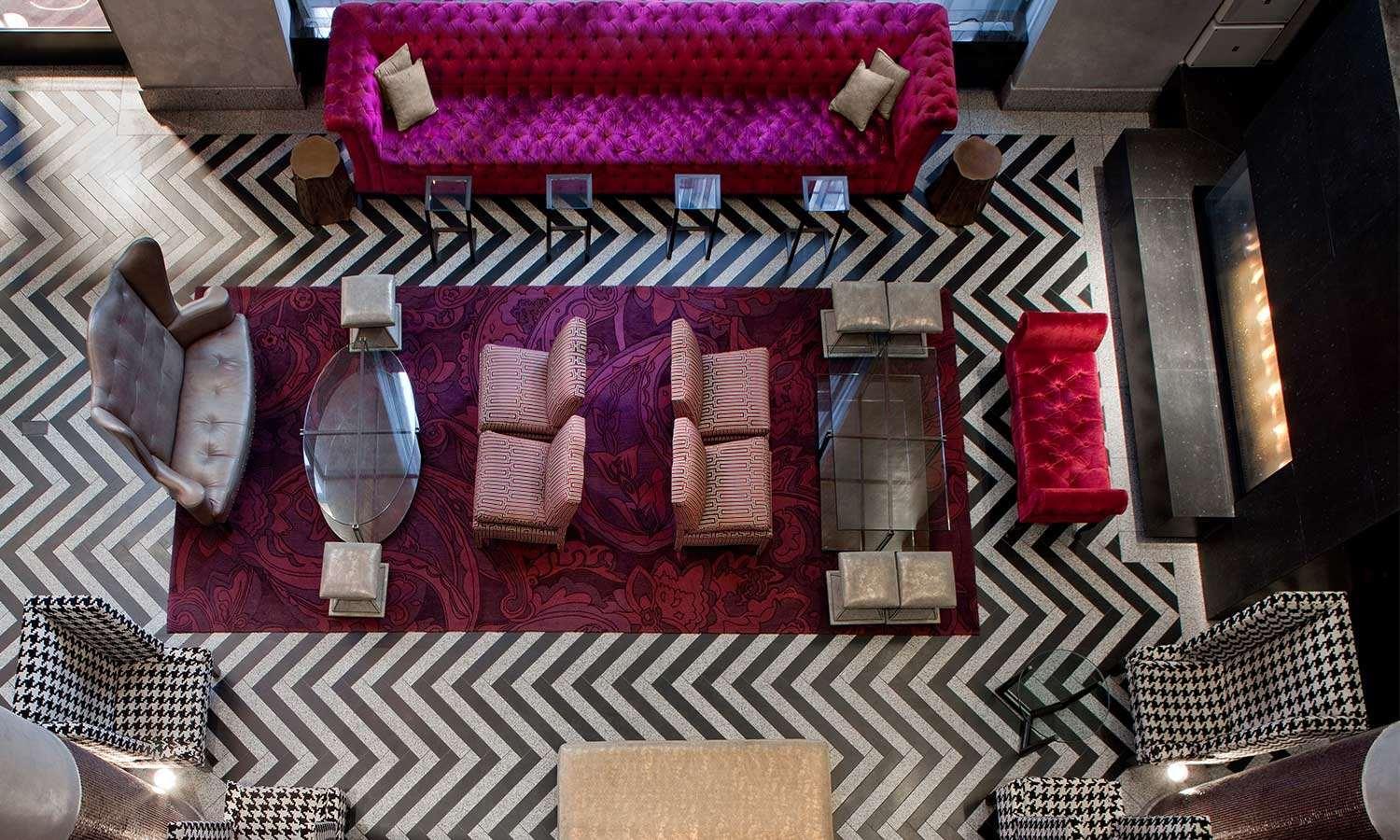 Royalton Park Avenue Nova York Exterior foto The lobby of the hotel